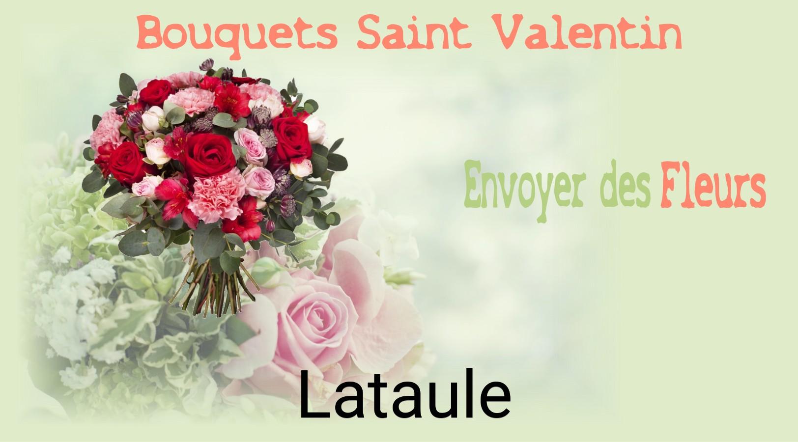 Roses de Saint-Valentin livrées à Lataule